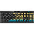 Bahamas Flag Distressed K95 RGB PLATINUM Mechanical Gaming Keyboard Skin